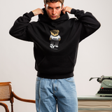 Sudadera "Pacho Vikingo" - Negro