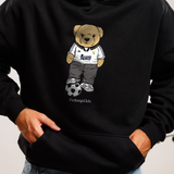 Sudadera "Pacho Vikingo" - Negro
