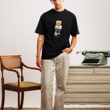 Camiseta "Pacho Vikingo" - Negro