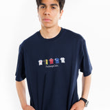 Camiseta Equipaciones Históricas Los Maños - Azul Marino