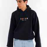 Sudadera Equipaciones Históricas Valencianistas - Negro