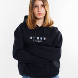 Sudadera Equipaciones Históricas Txuriurdines - Negro