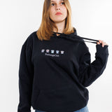 Sudadera Equipaciones Históricas Txuriurdines - Negro