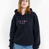 Colchoneros Historical Kits Sweatshirt - Navy Blue