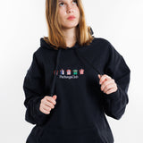 Sudadera Equipaciones Históricas Leones - Negro