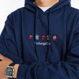 Sudadera Equipaciones Históricas Culés - Azul Marino