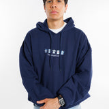 Sudadera Equipaciones Históricas Malaguistas - Azul Marino