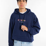 Colchoneros Historical Kits Sweatshirt - Navy Blue