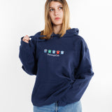 Sudadera Equipaciones Históricas Deportivistas - Azul Marino