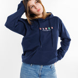 Sudadera Equipaciones Históricas Leones - Azul Marino