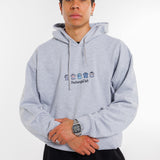 Sudadera Equipaciones Históricas Txuriurdines - Gris
