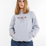 Sudadera Equipaciones Históricas Culés - Gris