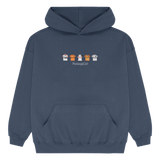 Sudadera Equipaciones Históricas Valencianistas - Azul Marino