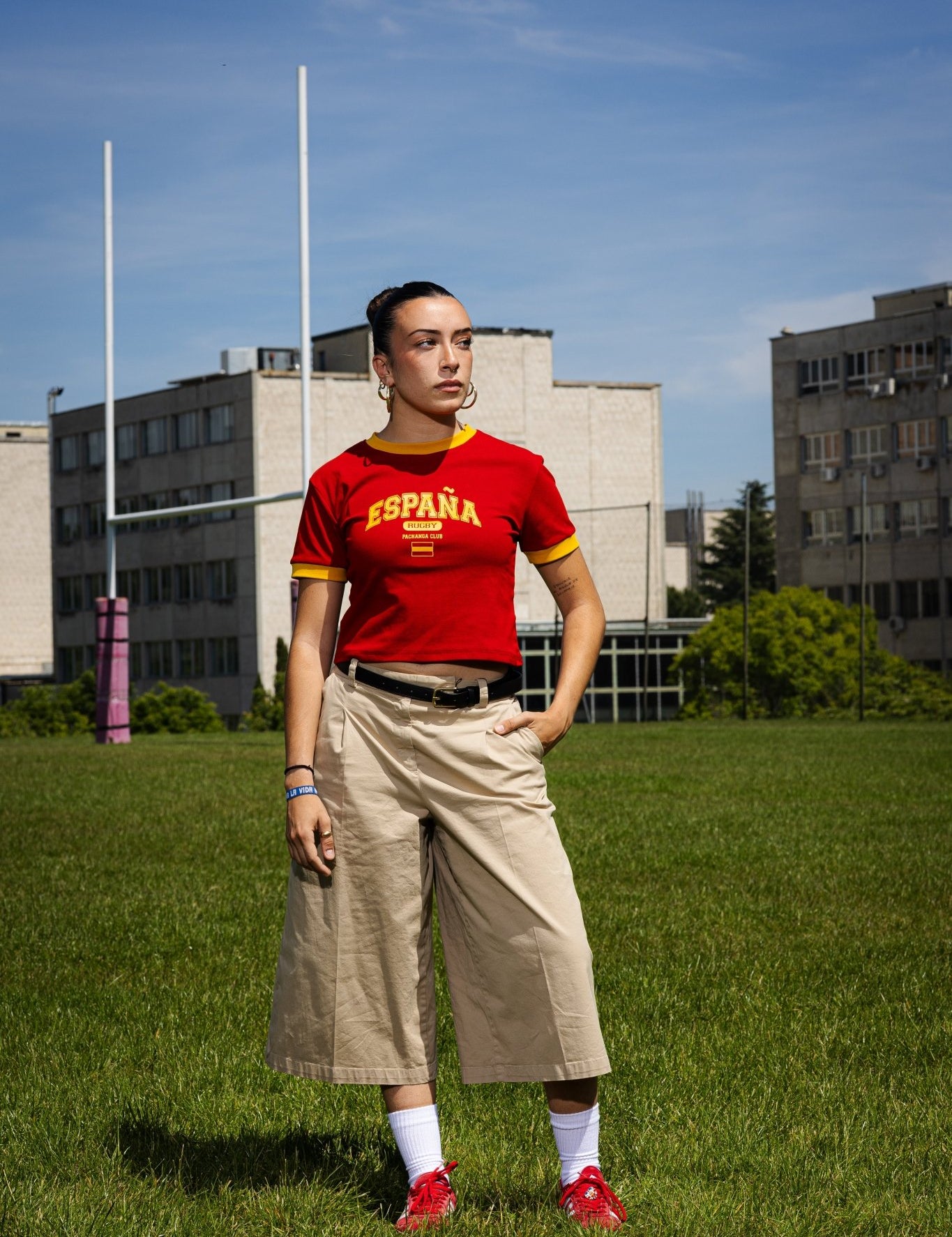 Baby Tee "España Rugby" - Pachanga Club