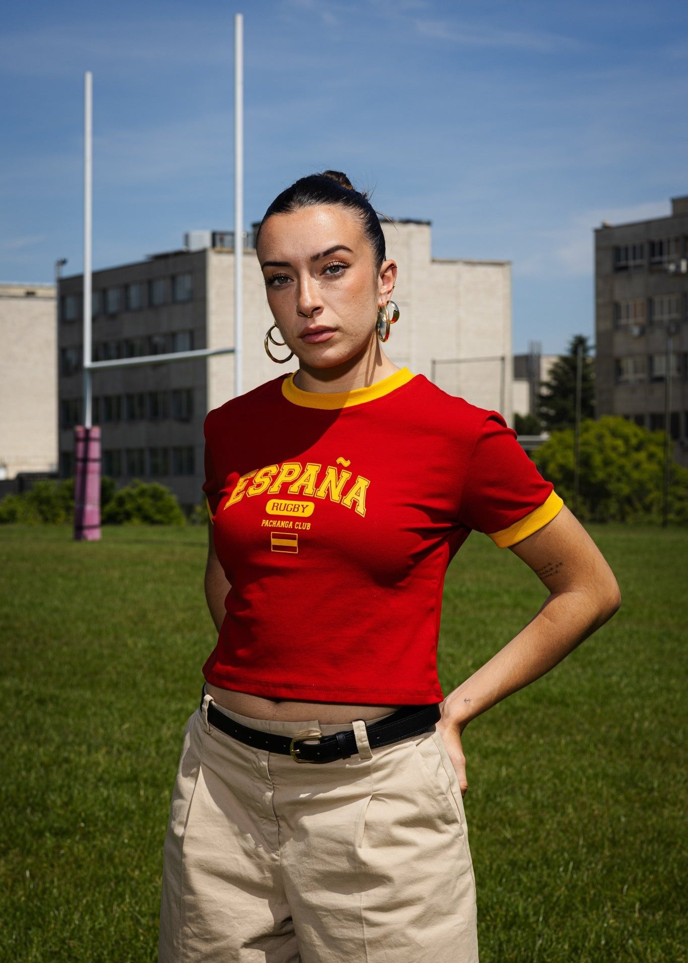 Baby Tee "España Rugby" - Pachanga Club