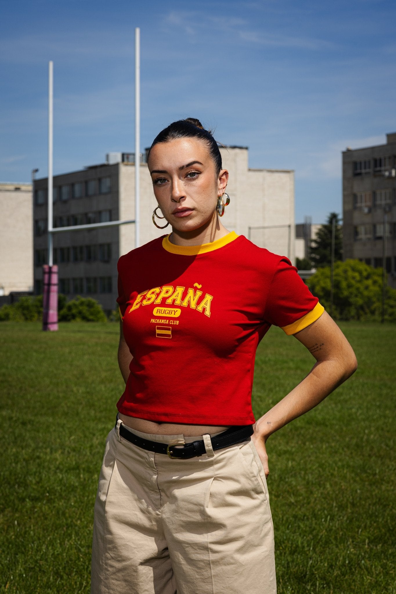 Baby Tee "España Rugby" - Pachanga Club
