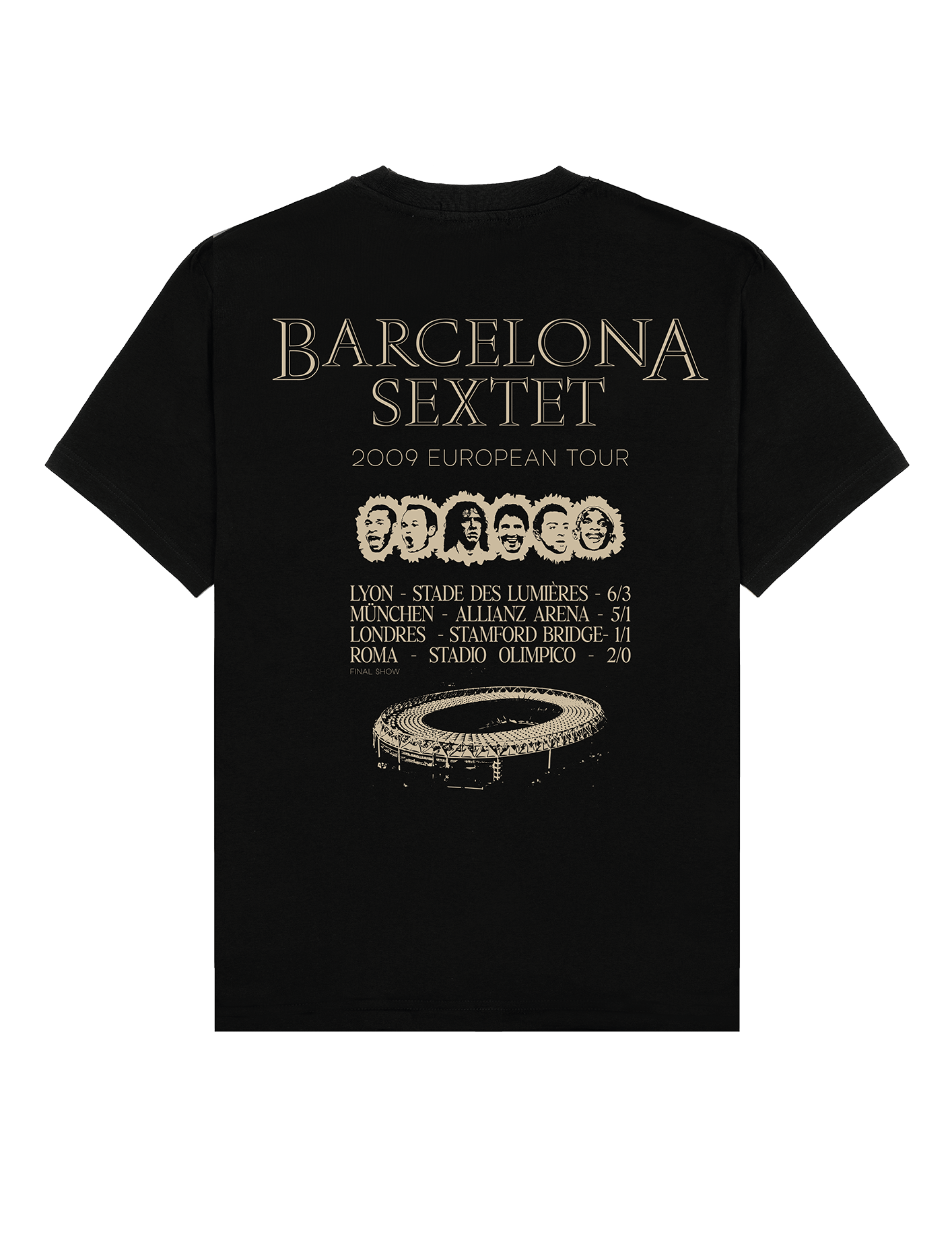 Camiseta "Barcelona Sextet" - Pachanga Club
