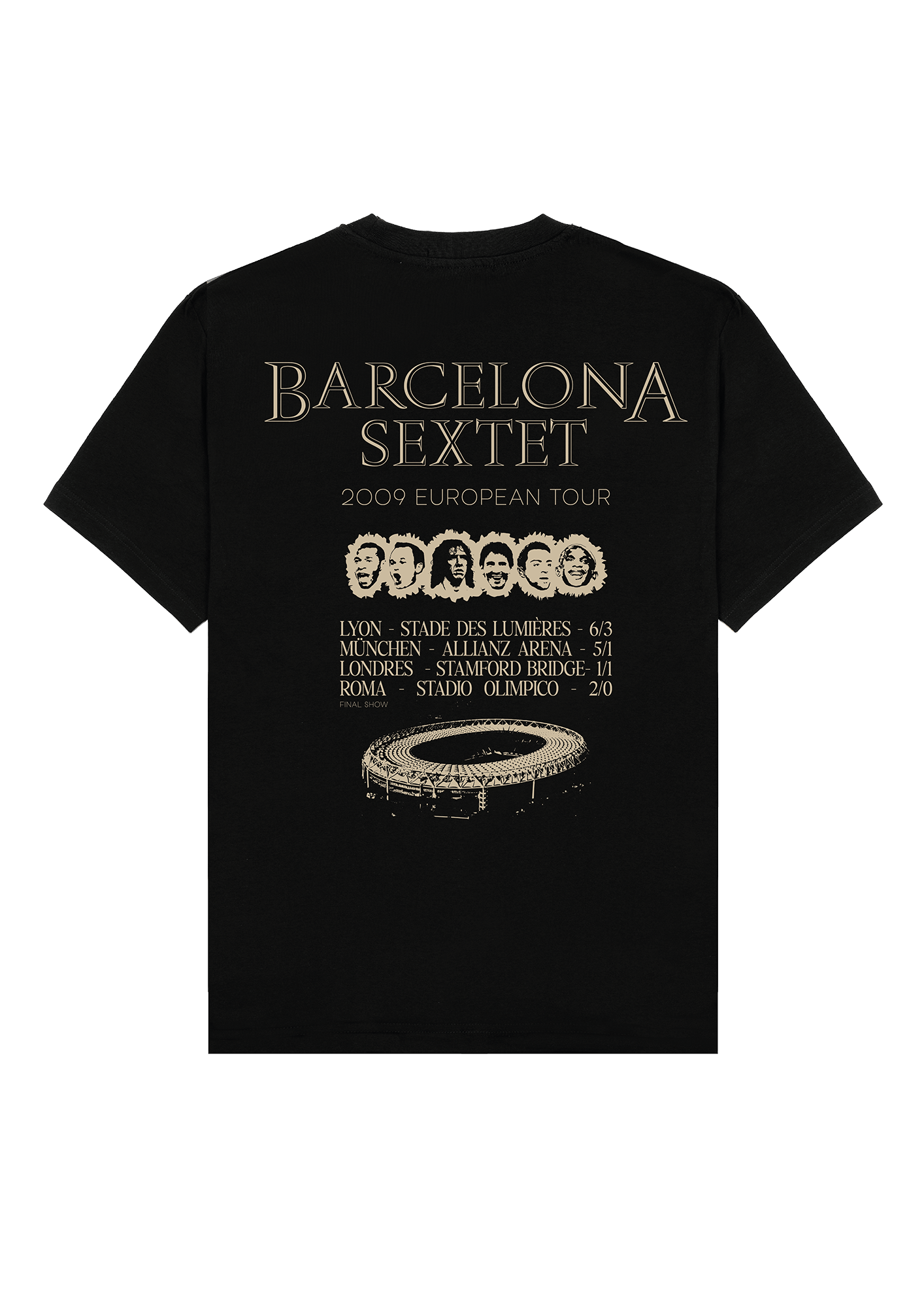 Camiseta "Barcelona Sextet" - Pachanga Club