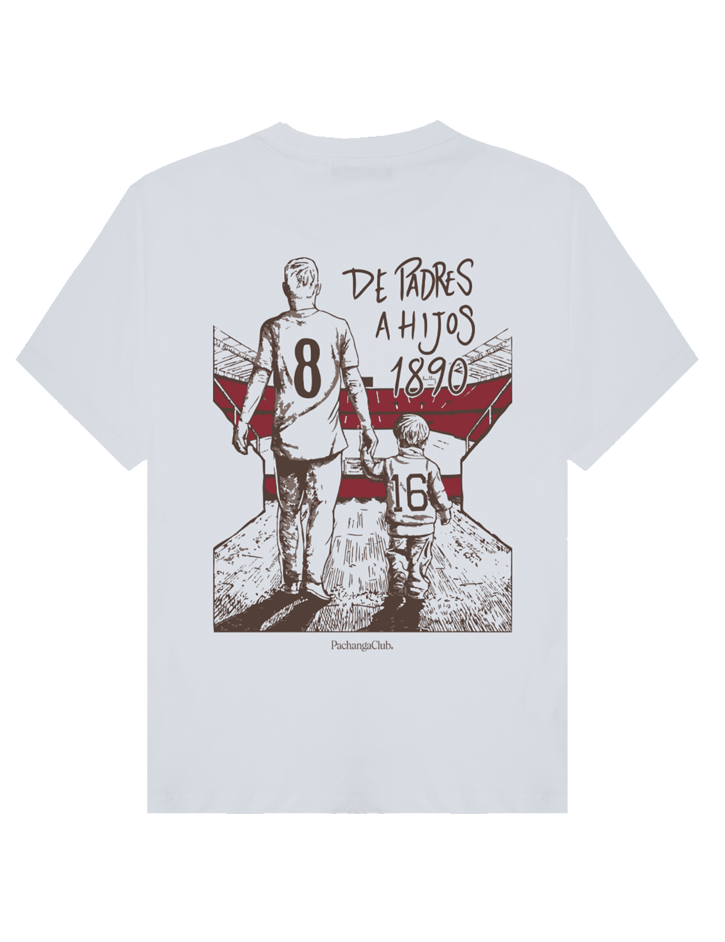 Camiseta "De Padres a Hijos 1890" - Pachanga Club