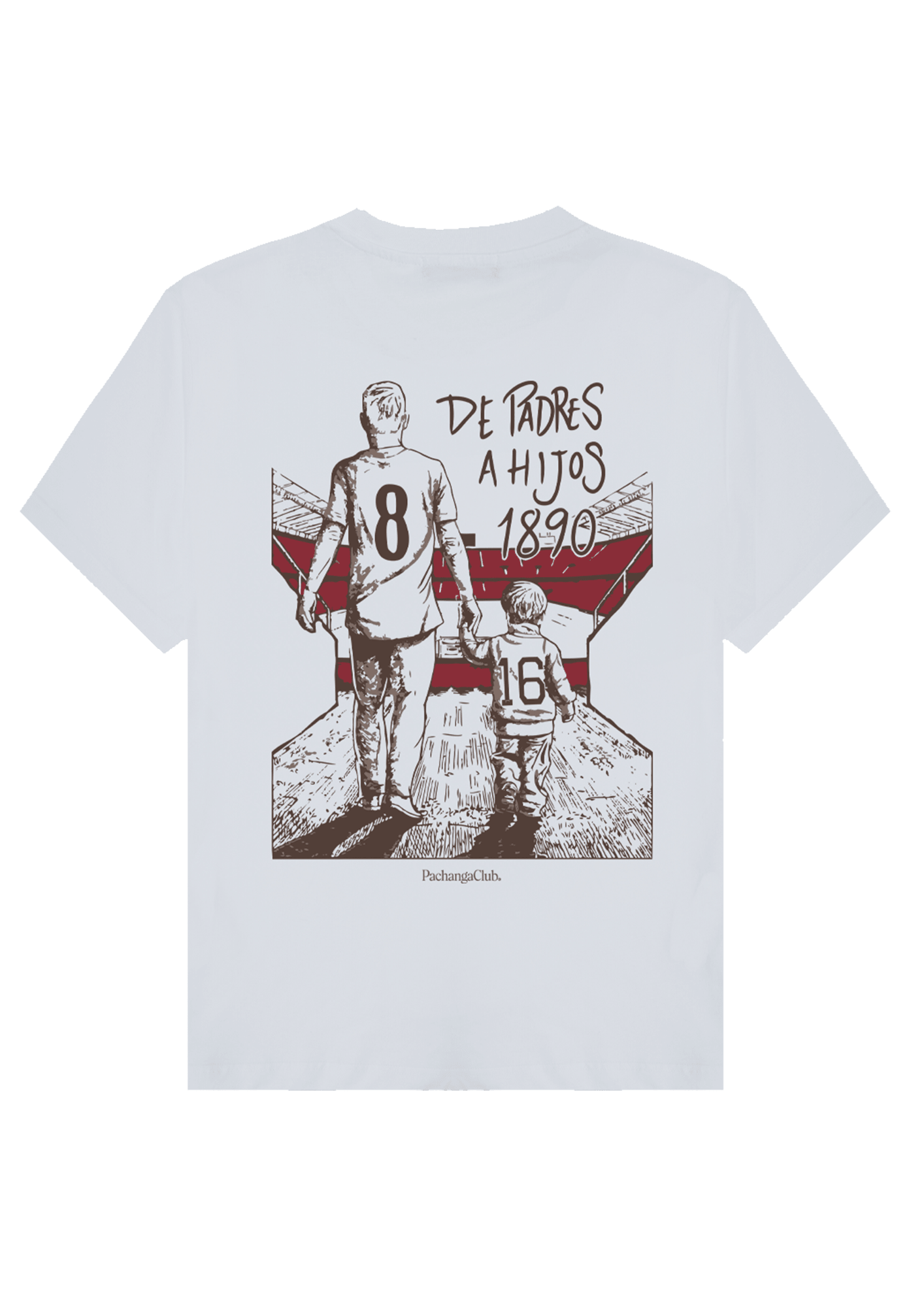 Camiseta "De Padres a Hijos 1890" - Pachanga Club