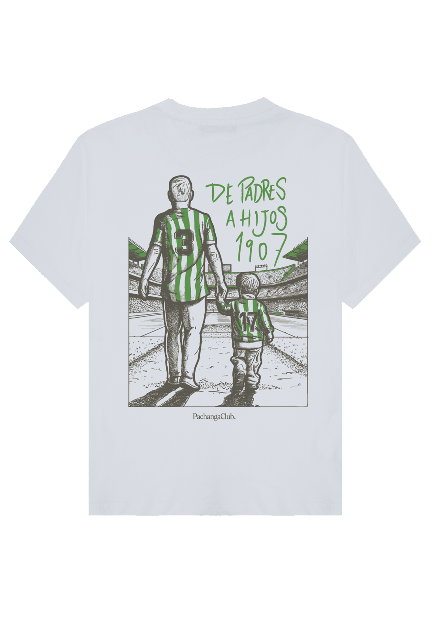 Camiseta "De Padres a Hijos 1907" - Pachanga Club