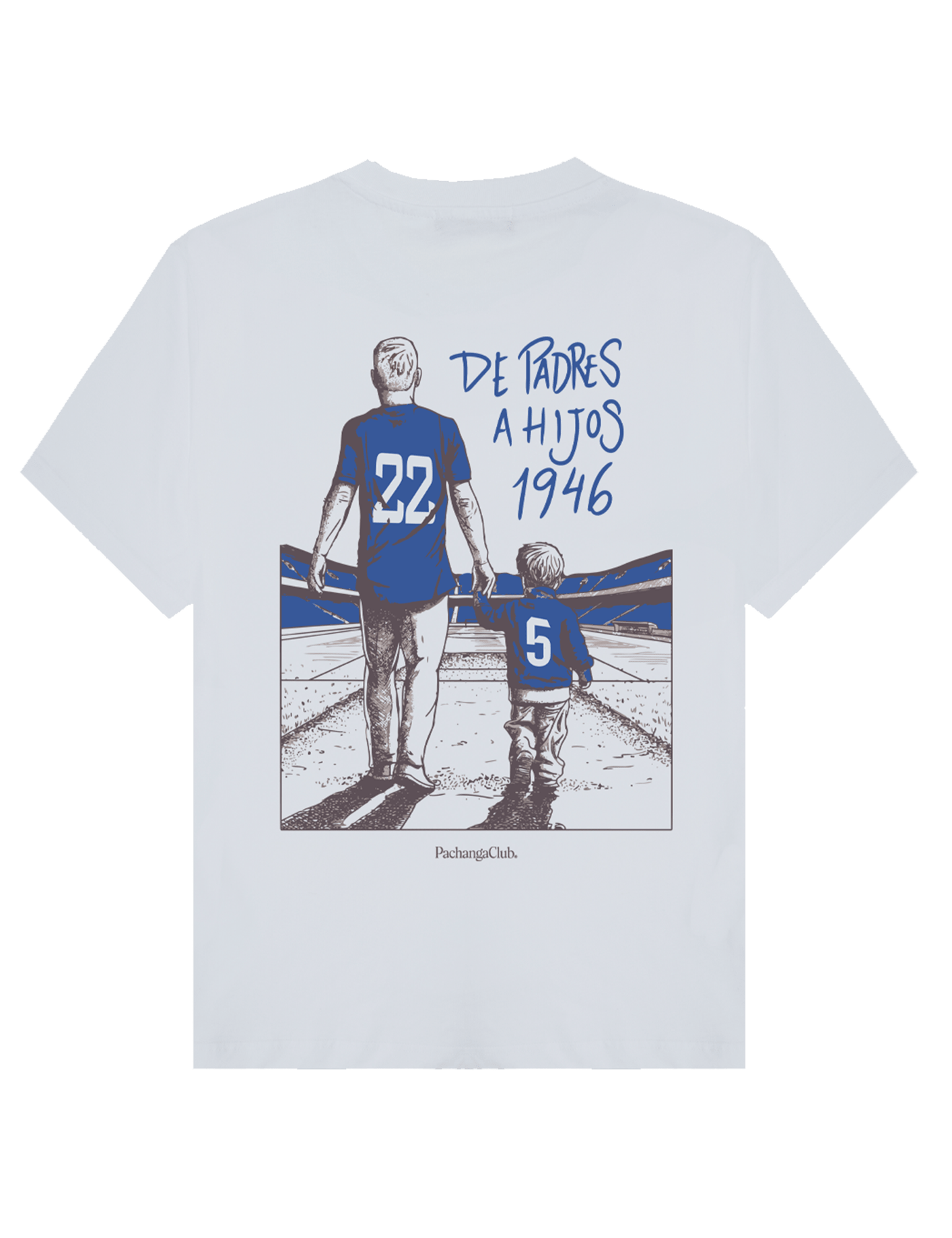 Camiseta "De Padres a Hijos 1946" - Pachanga Club