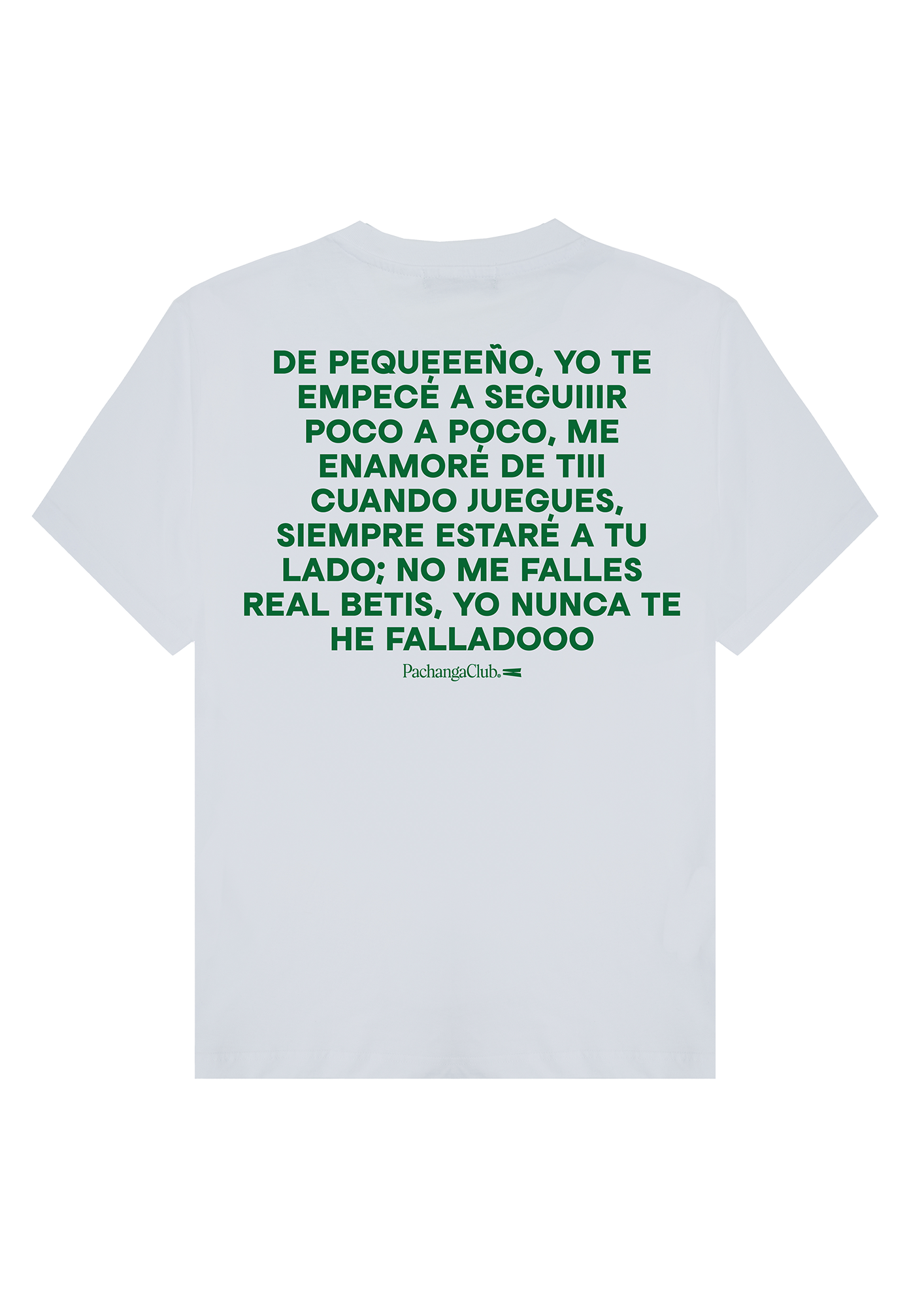 Camiseta "DE PEQUEEEÑO" - Pachanga Club