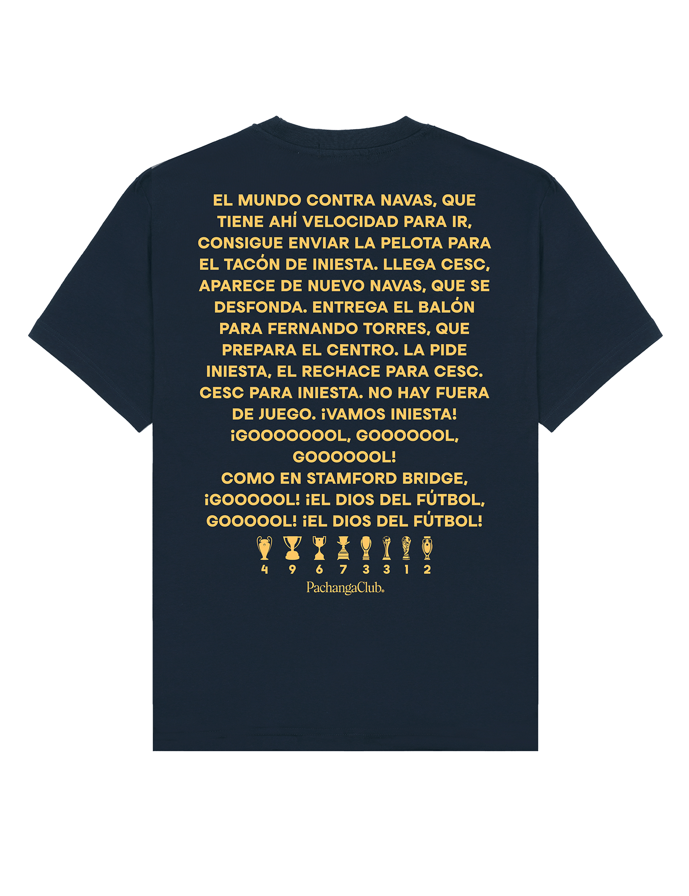 Camiseta "Dios del Fútbol" - Pachanga Club