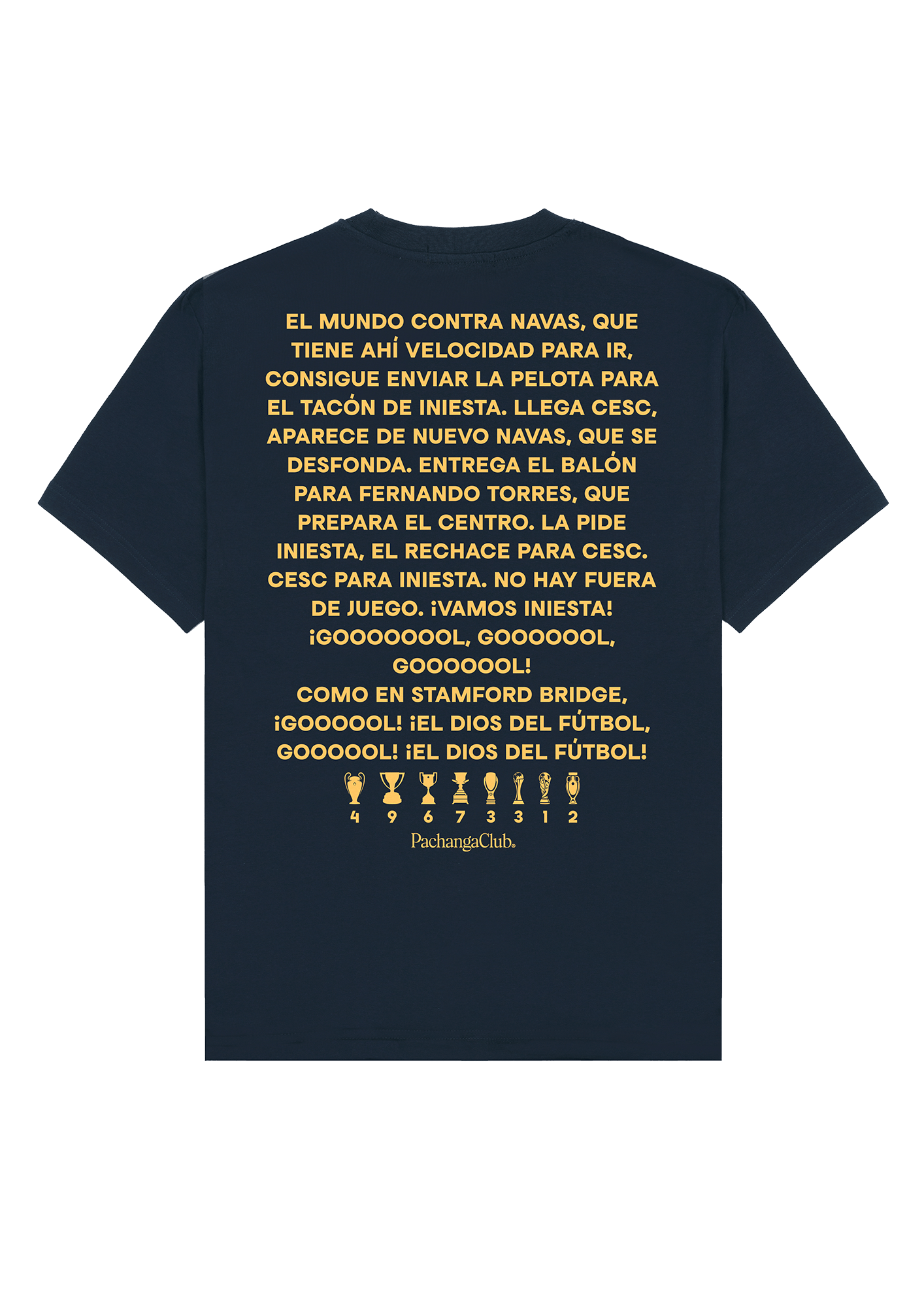 Camiseta "Dios del Fútbol" - Pachanga Club