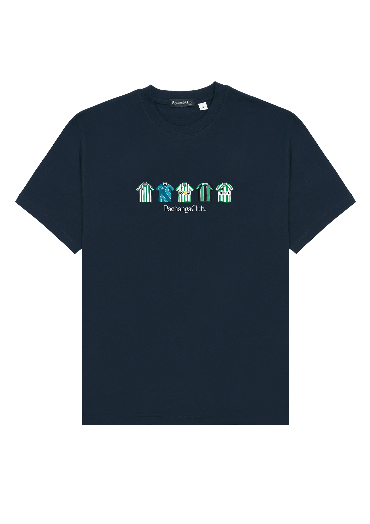 Camiseta Equipaciones Históricas Béticos - Azul Marino - Pachanga Club