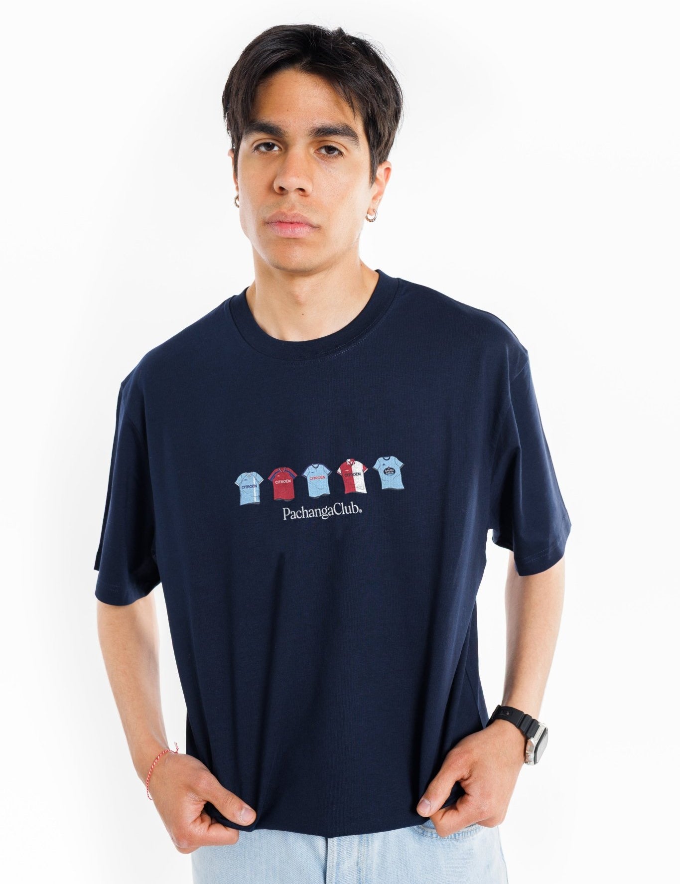 Camiseta Equipaciones Históricas Celtistas - Azul Marino - Pachanga Club