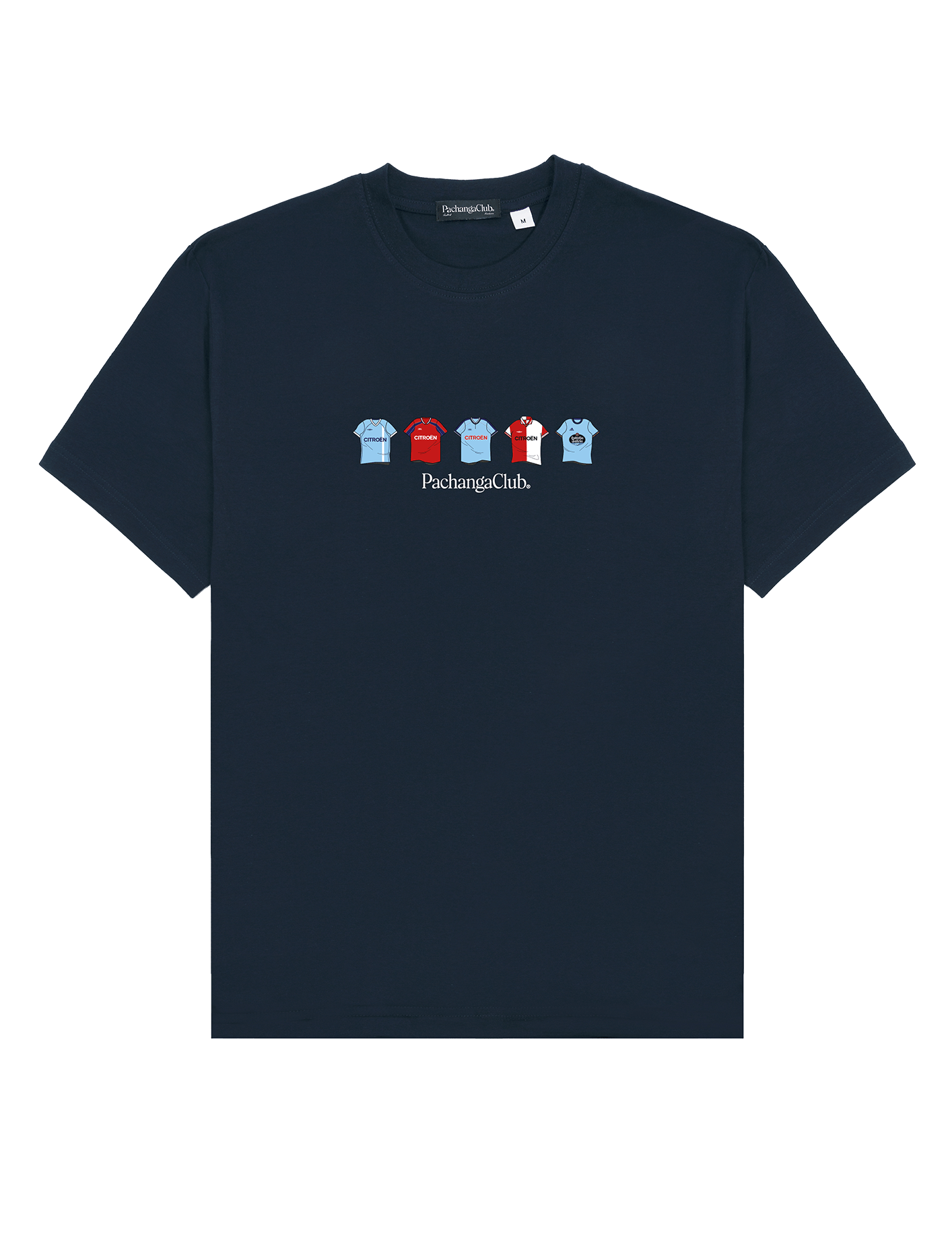 Camiseta Equipaciones Históricas Celtistas - Azul Marino - Pachanga Club