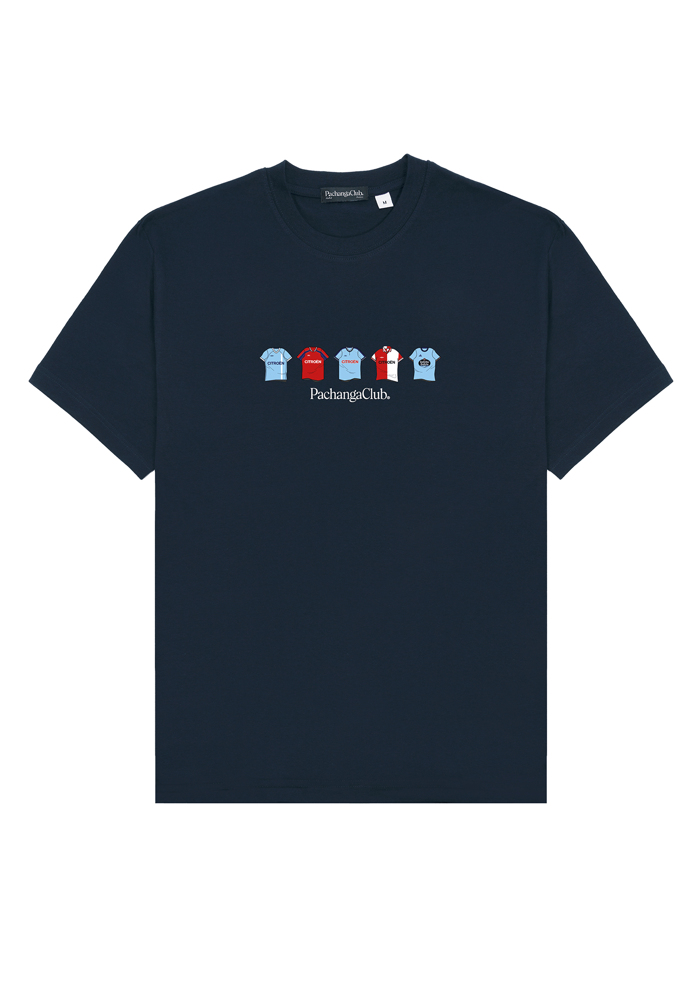 Camiseta Equipaciones Históricas Celtistas - Azul Marino - Pachanga Club