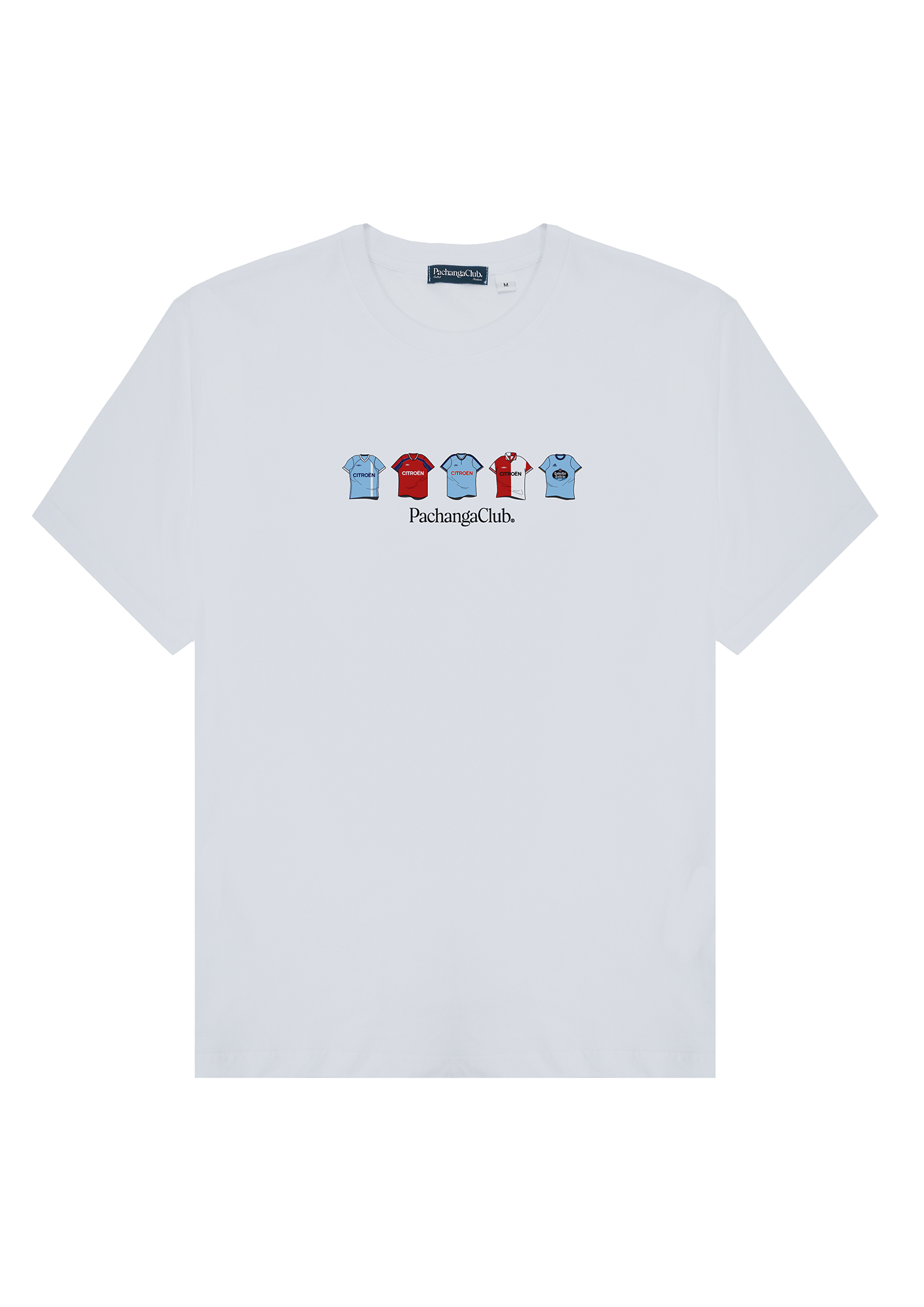 Camiseta Equipaciones Históricas Celtistas - Blanco - Pachanga Club