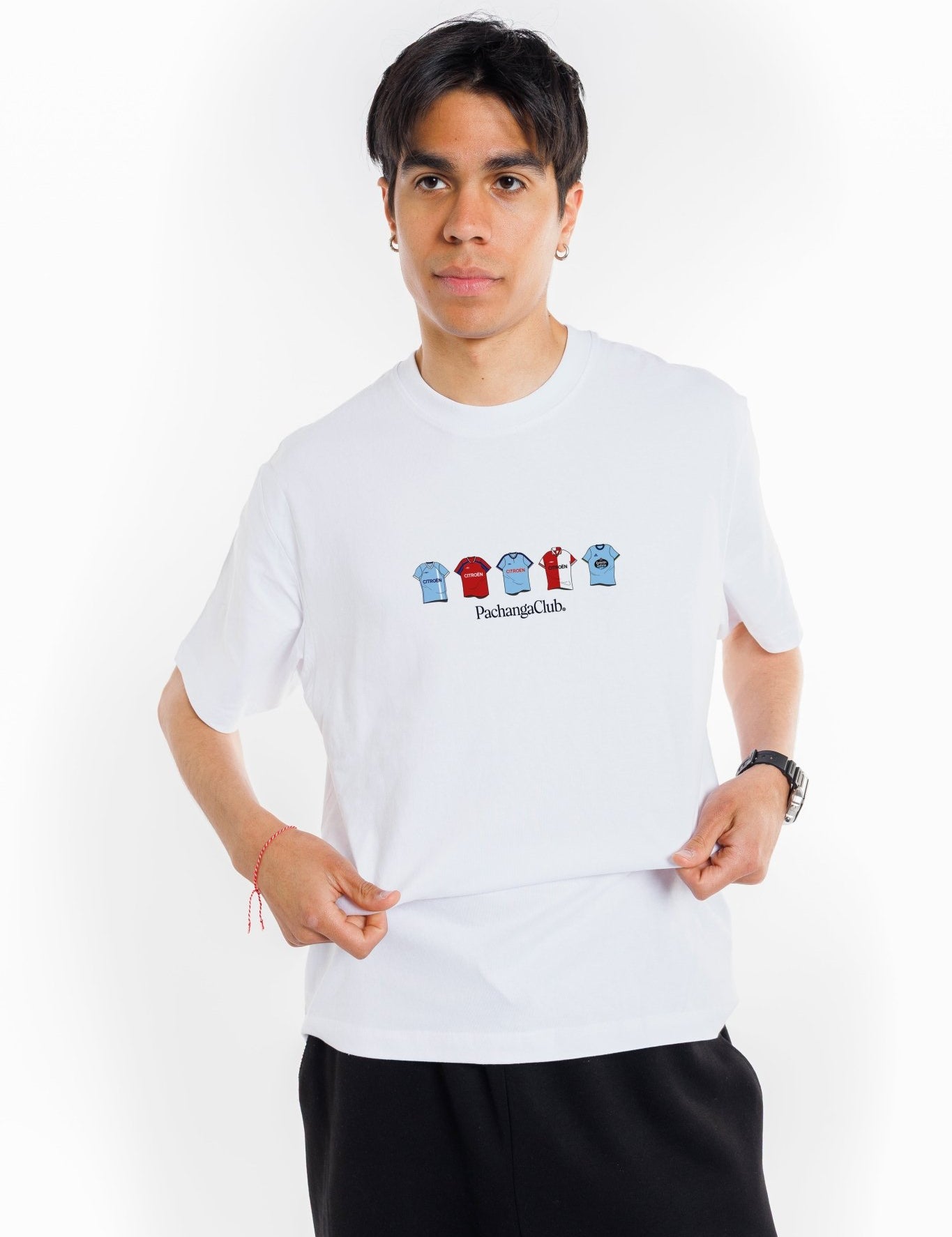 Camiseta Equipaciones Históricas Celtistas - Blanco - Pachanga Club
