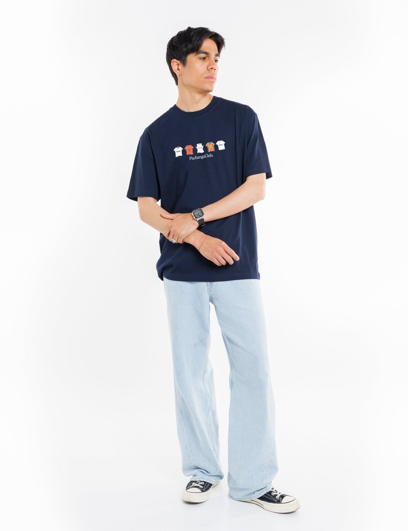 Camiseta Equipaciones Históricas Ches - Azul Marino - Pachanga Club