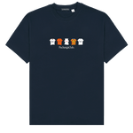 Camiseta Equipaciones Históricas Ches - Azul Marino - Pachanga Club
