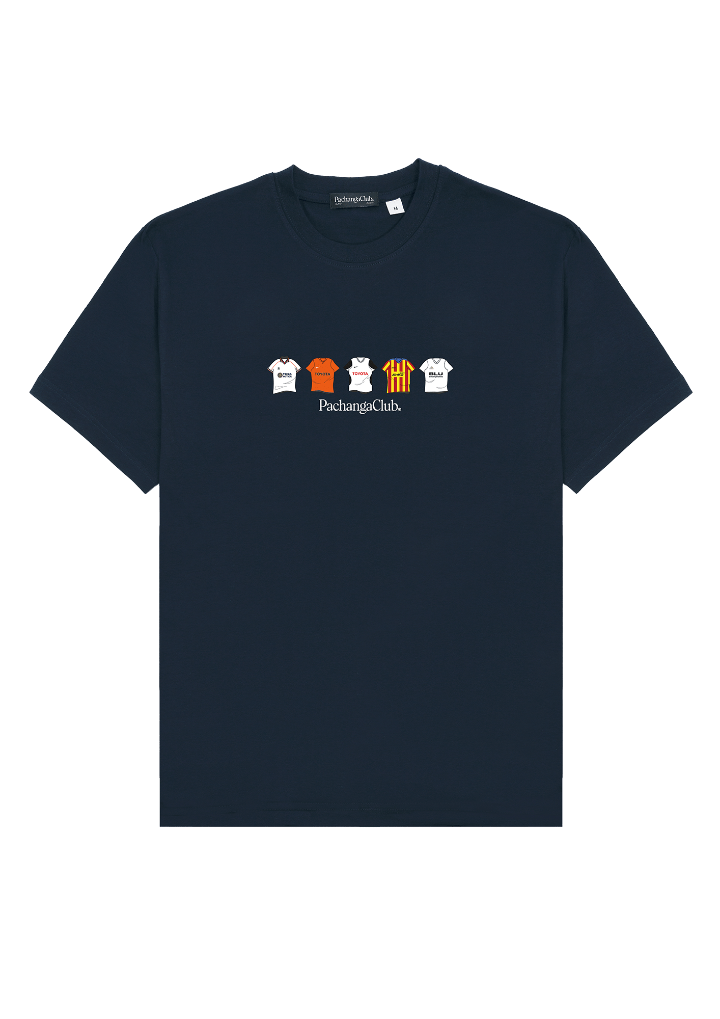 Camiseta Equipaciones Históricas Ches - Azul Marino - Pachanga Club