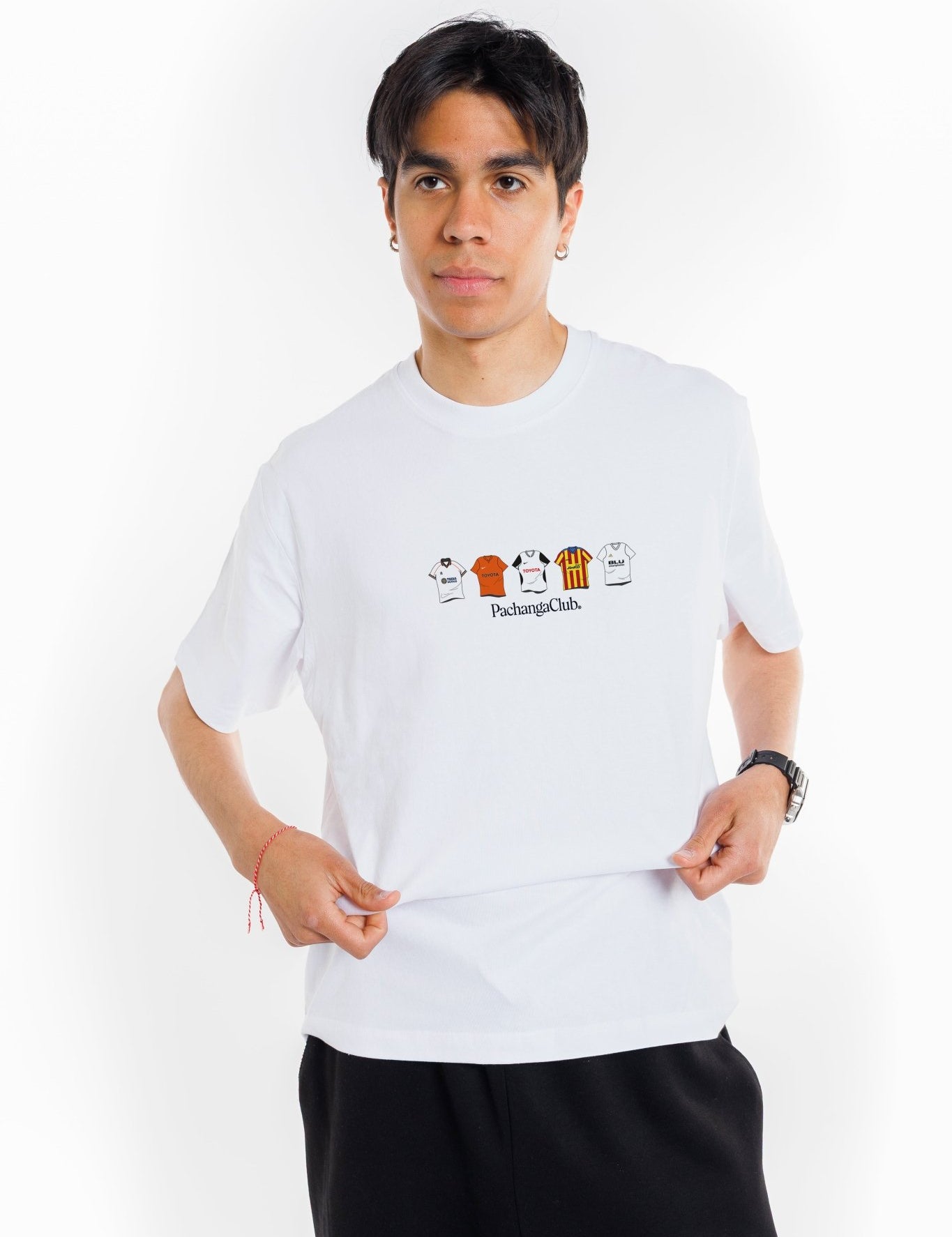 Camiseta Equipaciones Históricas Ches - Blanco - Pachanga Club