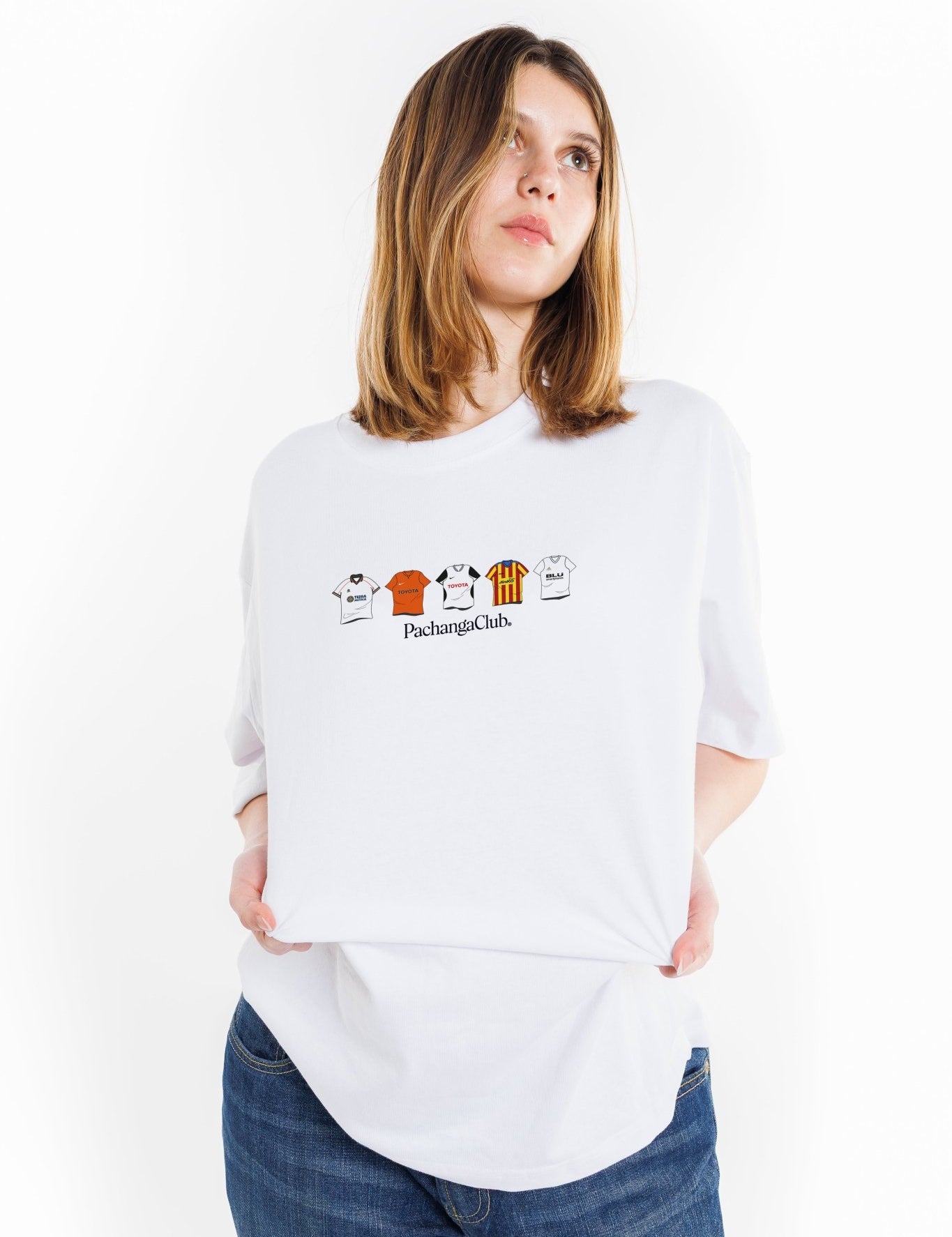 Camiseta Equipaciones Históricas Ches - Blanco - Pachanga Club