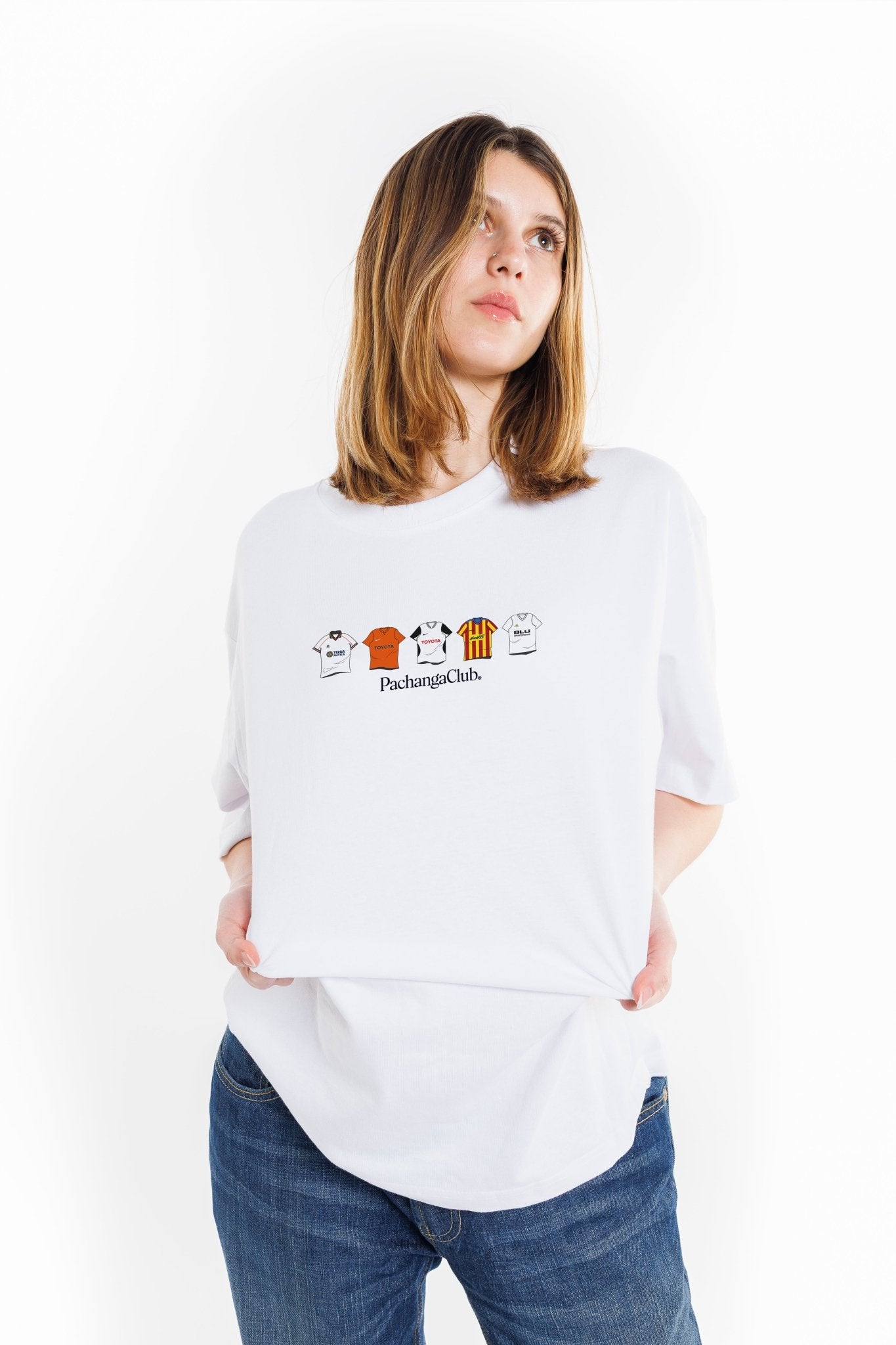 Camiseta Equipaciones Históricas Ches - Blanco - Pachanga Club