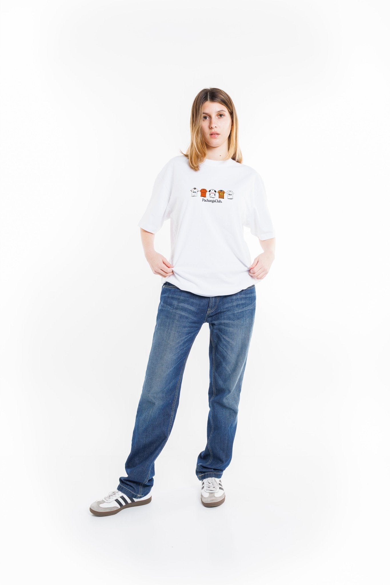 Camiseta Equipaciones Históricas Ches - Blanco - Pachanga Club