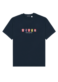 Camiseta Equipaciones Históricas Colchoneros - Azul Marino - Pachanga Club