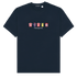 Camiseta Equipaciones Históricas Colchoneros - Azul Marino - Pachanga Club