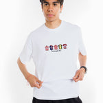 Camiseta Equipaciones Históricas Colchoneros - Blanco - Pachanga Club