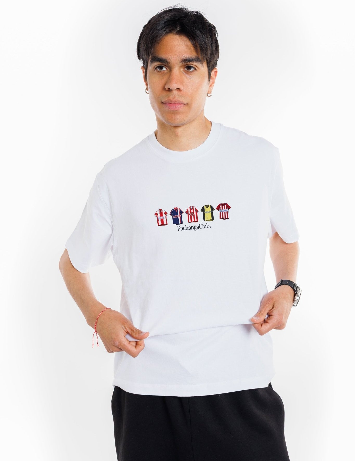 Camiseta Equipaciones Históricas Colchoneros - Blanco - Pachanga Club