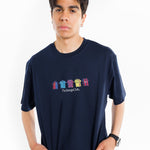 Camiseta Equipaciones Históricas Culers - Azul Marino - Pachanga Club