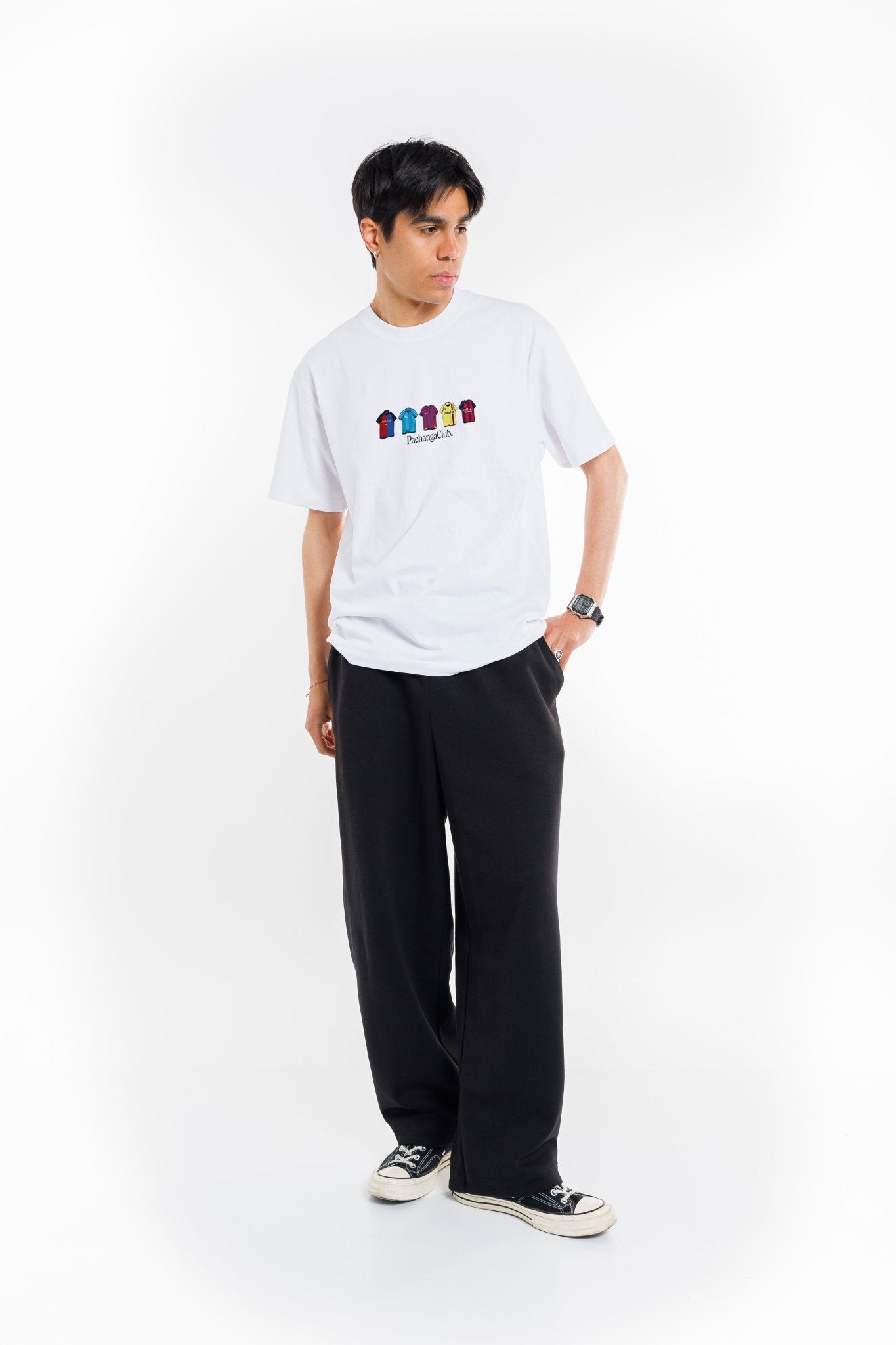 Camiseta Equipaciones Históricas Culers - Blanco - Pachanga Club