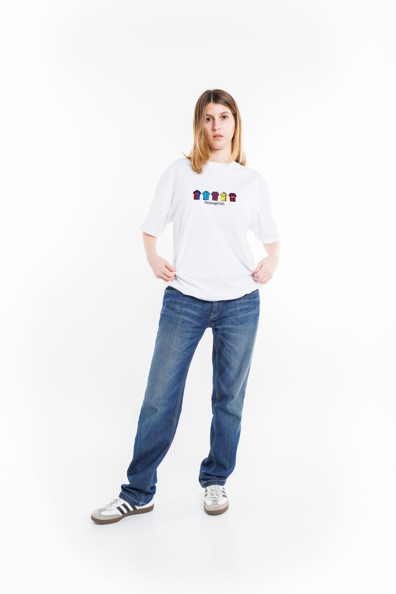 Camiseta Equipaciones Históricas Culers - Blanco - Pachanga Club