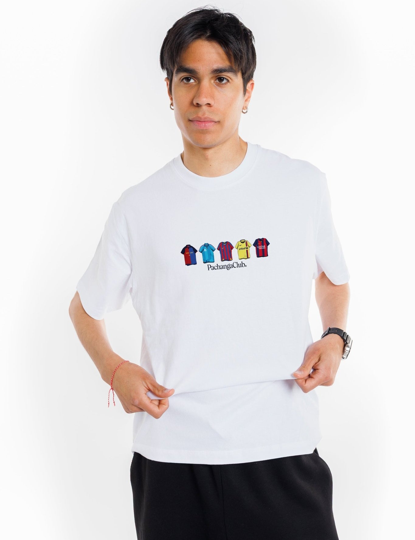 Camiseta Equipaciones Históricas Culers - Blanco - Pachanga Club